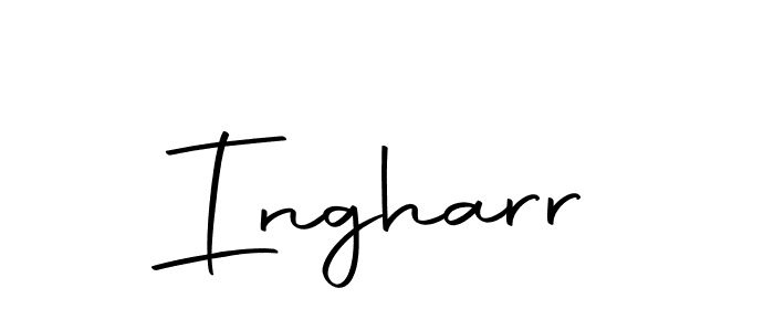 Make a beautiful signature design for name Ingharr. With this signature (Autography-DOLnW) style, you can create a handwritten signature for free. Ingharr signature style 10 images and pictures png