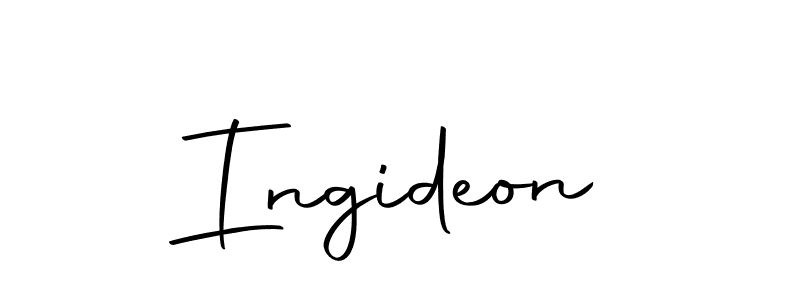 Similarly Autography-DOLnW is the best handwritten signature design. Signature creator online .You can use it as an online autograph creator for name Ingideon. Ingideon signature style 10 images and pictures png