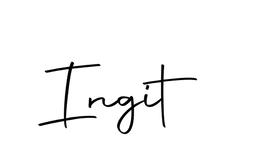 The best way (Autography-DOLnW) to make a short signature is to pick only two or three words in your name. The name Ingit include a total of six letters. For converting this name. Ingit signature style 10 images and pictures png