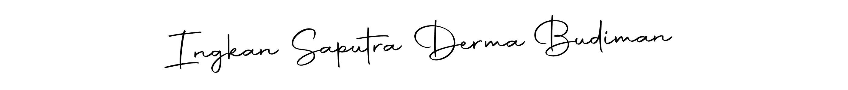 Check out images of Autograph of Ingkan Saputra Derma Budiman name. Actor Ingkan Saputra Derma Budiman Signature Style. Autography-DOLnW is a professional sign style online. Ingkan Saputra Derma Budiman signature style 10 images and pictures png