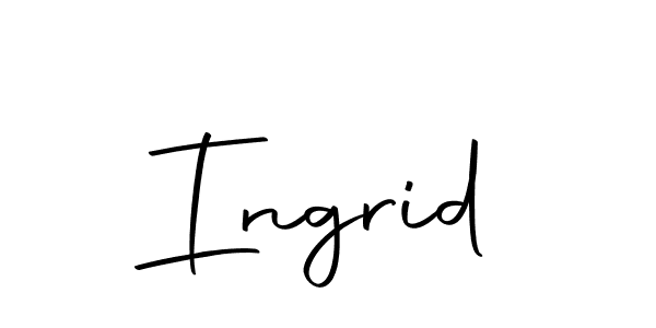 Ingrid stylish signature style. Best Handwritten Sign (Autography-DOLnW) for my name. Handwritten Signature Collection Ideas for my name Ingrid. Ingrid signature style 10 images and pictures png