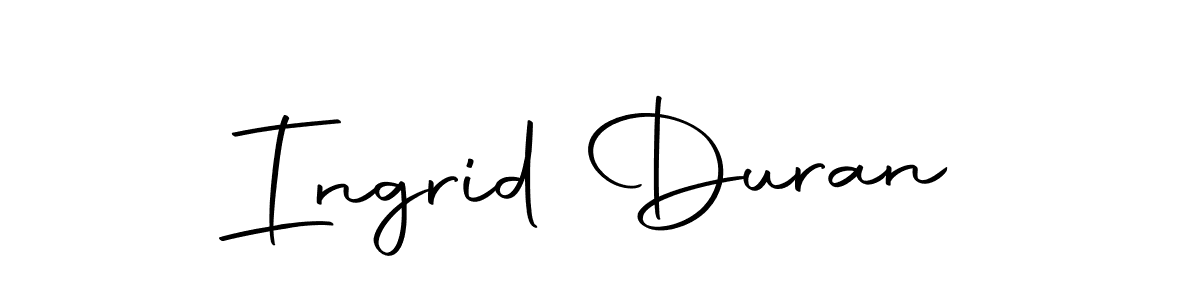 It looks lik you need a new signature style for name Ingrid Duran. Design unique handwritten (Autography-DOLnW) signature with our free signature maker in just a few clicks. Ingrid Duran signature style 10 images and pictures png