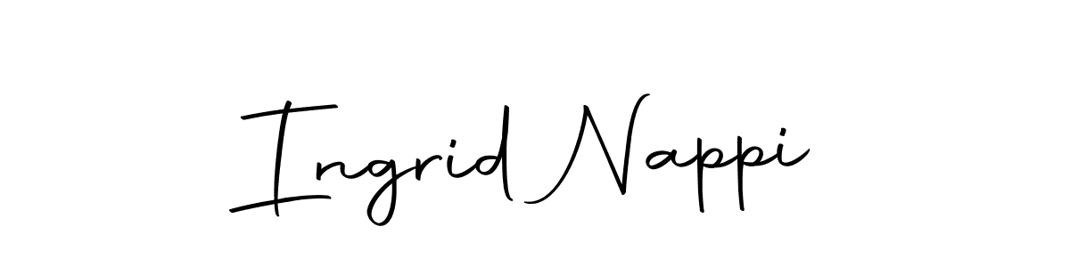 How to make Ingrid Nappi signature? Autography-DOLnW is a professional autograph style. Create handwritten signature for Ingrid Nappi name. Ingrid Nappi signature style 10 images and pictures png