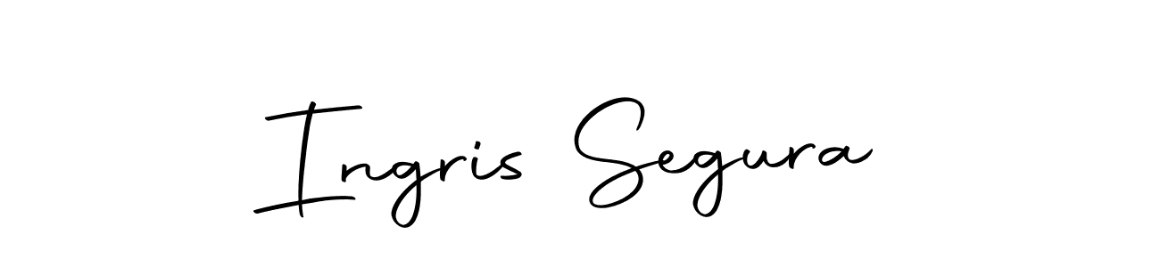 Make a beautiful signature design for name Ingris Segura. Use this online signature maker to create a handwritten signature for free. Ingris Segura signature style 10 images and pictures png