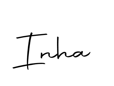 This is the best signature style for the Inha name. Also you like these signature font (Autography-DOLnW). Mix name signature. Inha signature style 10 images and pictures png