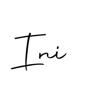 Design your own signature with our free online signature maker. With this signature software, you can create a handwritten (Autography-DOLnW) signature for name Ini. Ini signature style 10 images and pictures png