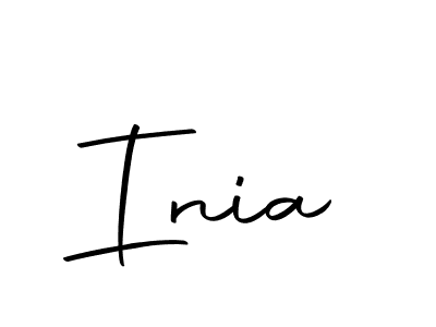 Autography-DOLnW is a professional signature style that is perfect for those who want to add a touch of class to their signature. It is also a great choice for those who want to make their signature more unique. Get Inia name to fancy signature for free. Inia signature style 10 images and pictures png