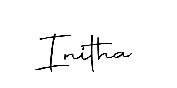How to make Initha name signature. Use Autography-DOLnW style for creating short signs online. This is the latest handwritten sign. Initha signature style 10 images and pictures png