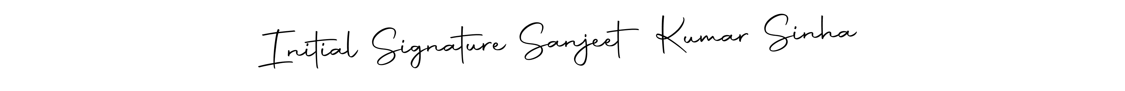 Make a beautiful signature design for name Initial Signature Sanjeet Kumar Sinha. With this signature (Autography-DOLnW) style, you can create a handwritten signature for free. Initial Signature Sanjeet Kumar Sinha signature style 10 images and pictures png