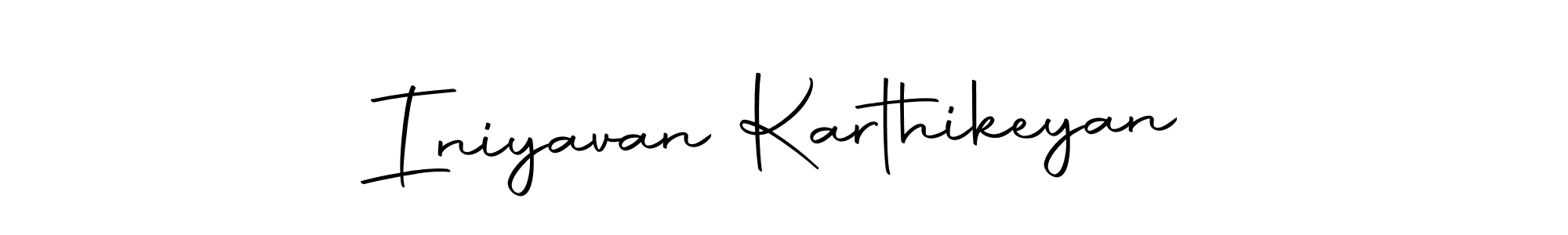 if you are searching for the best signature style for your name Iniyavan Karthikeyan. so please give up your signature search. here we have designed multiple signature styles  using Autography-DOLnW. Iniyavan Karthikeyan signature style 10 images and pictures png