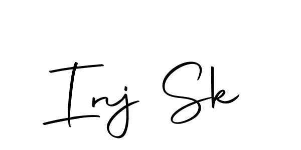 This is the best signature style for the Inj Sk name. Also you like these signature font (Autography-DOLnW). Mix name signature. Inj Sk signature style 10 images and pictures png