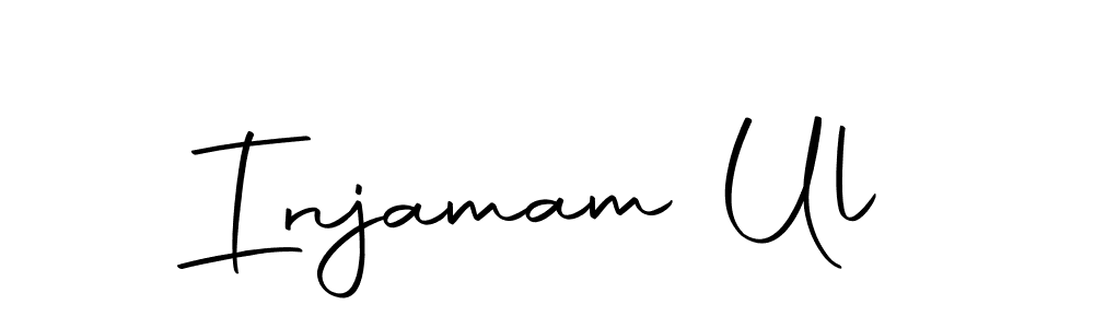 The best way (Autography-DOLnW) to make a short signature is to pick only two or three words in your name. The name Injamam Ul include a total of six letters. For converting this name. Injamam Ul signature style 10 images and pictures png