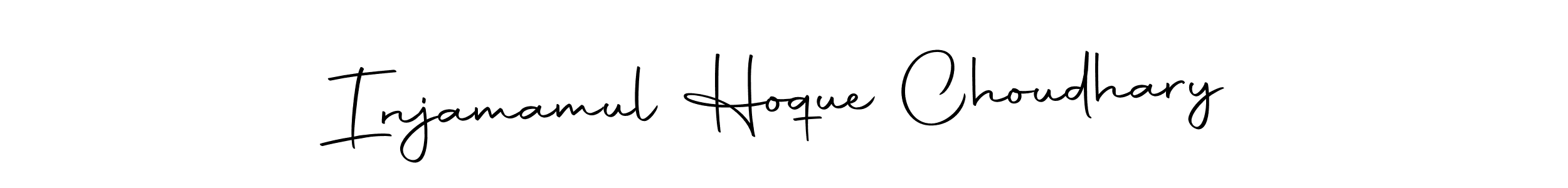 Use a signature maker to create a handwritten signature online. With this signature software, you can design (Autography-DOLnW) your own signature for name Injamamul Hoque Choudhary. Injamamul Hoque Choudhary signature style 10 images and pictures png