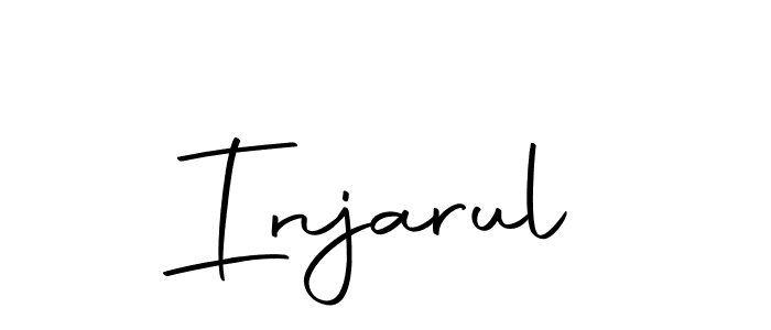 Make a beautiful signature design for name Injarul. Use this online signature maker to create a handwritten signature for free. Injarul signature style 10 images and pictures png