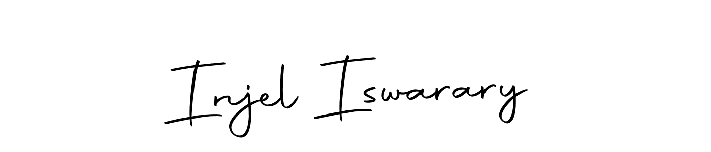 The best way (Autography-DOLnW) to make a short signature is to pick only two or three words in your name. The name Injel Iswarary include a total of six letters. For converting this name. Injel Iswarary signature style 10 images and pictures png