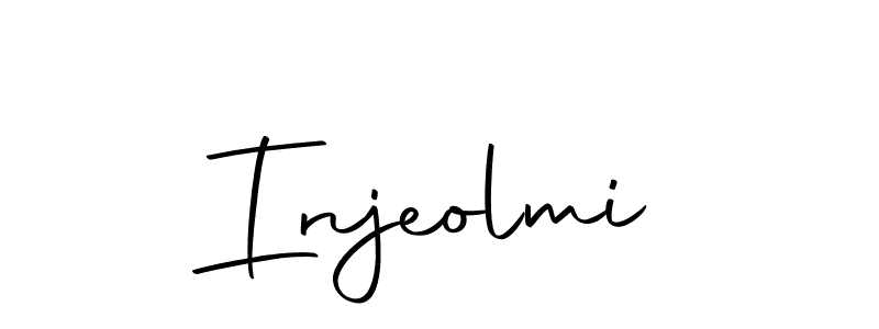 Here are the top 10 professional signature styles for the name Injeolmi. These are the best autograph styles you can use for your name. Injeolmi signature style 10 images and pictures png