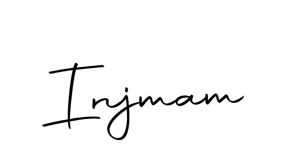 Injmam stylish signature style. Best Handwritten Sign (Autography-DOLnW) for my name. Handwritten Signature Collection Ideas for my name Injmam. Injmam signature style 10 images and pictures png