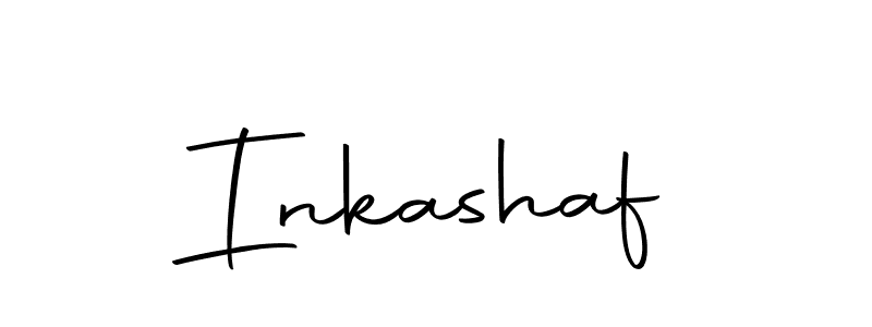 Design your own signature with our free online signature maker. With this signature software, you can create a handwritten (Autography-DOLnW) signature for name Inkashaf. Inkashaf signature style 10 images and pictures png