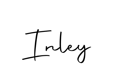 Make a beautiful signature design for name Inley. With this signature (Autography-DOLnW) style, you can create a handwritten signature for free. Inley signature style 10 images and pictures png