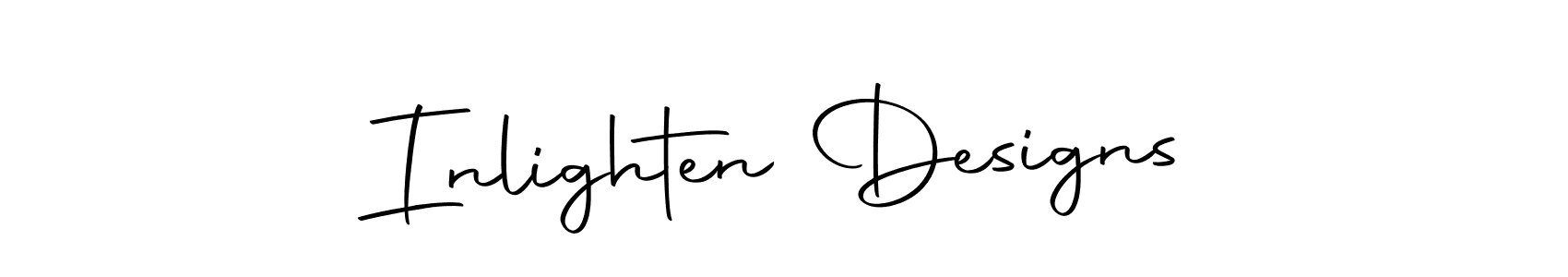 Make a beautiful signature design for name Inlighten Designs. With this signature (Autography-DOLnW) style, you can create a handwritten signature for free. Inlighten Designs signature style 10 images and pictures png