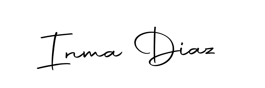 Here are the top 10 professional signature styles for the name Inma Diaz. These are the best autograph styles you can use for your name. Inma Diaz signature style 10 images and pictures png