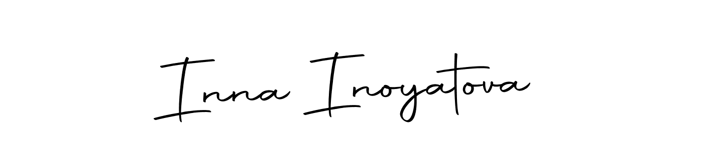 Also we have Inna Inoyatova name is the best signature style. Create professional handwritten signature collection using Autography-DOLnW autograph style. Inna Inoyatova signature style 10 images and pictures png