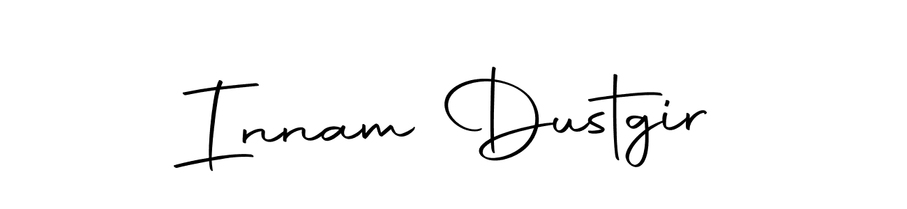 Also we have Innam Dustgir name is the best signature style. Create professional handwritten signature collection using Autography-DOLnW autograph style. Innam Dustgir signature style 10 images and pictures png