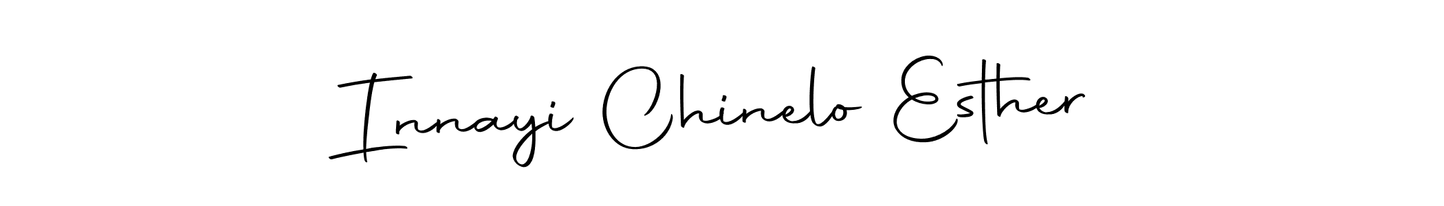 It looks lik you need a new signature style for name Innayi Chinelo Esther. Design unique handwritten (Autography-DOLnW) signature with our free signature maker in just a few clicks. Innayi Chinelo Esther signature style 10 images and pictures png