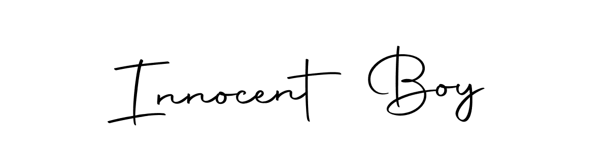 How to make Innocent Boy name signature. Use Autography-DOLnW style for creating short signs online. This is the latest handwritten sign. Innocent Boy signature style 10 images and pictures png