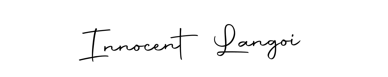 Innocent Langoi stylish signature style. Best Handwritten Sign (Autography-DOLnW) for my name. Handwritten Signature Collection Ideas for my name Innocent Langoi. Innocent Langoi signature style 10 images and pictures png