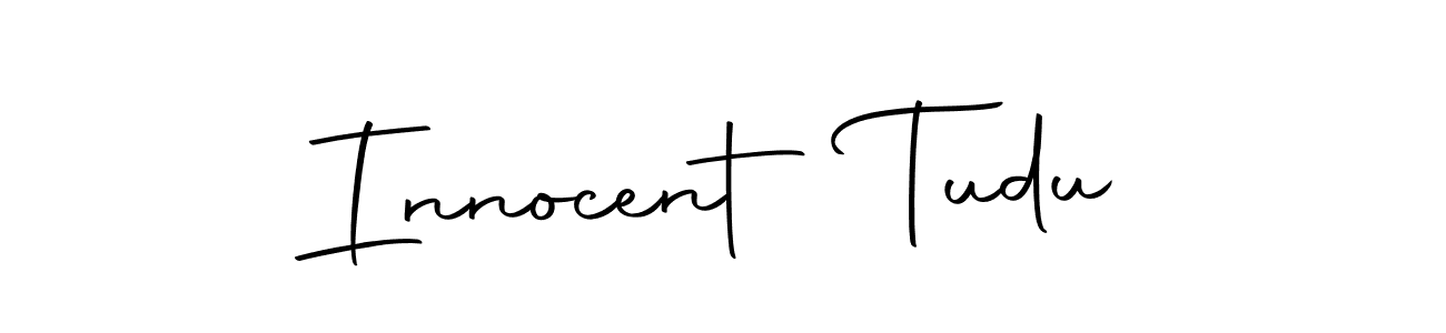 Create a beautiful signature design for name Innocent Tudu. With this signature (Autography-DOLnW) fonts, you can make a handwritten signature for free. Innocent Tudu signature style 10 images and pictures png