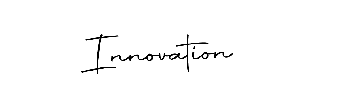 Similarly Autography-DOLnW is the best handwritten signature design. Signature creator online .You can use it as an online autograph creator for name Innovation . Innovation  signature style 10 images and pictures png