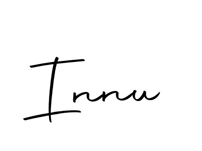 You should practise on your own different ways (Autography-DOLnW) to write your name (Innu) in signature. don't let someone else do it for you. Innu signature style 10 images and pictures png