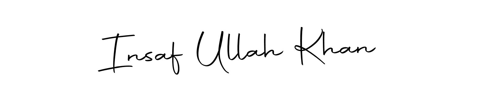 How to make Insaf Ullah Khan signature? Autography-DOLnW is a professional autograph style. Create handwritten signature for Insaf Ullah Khan name. Insaf Ullah Khan signature style 10 images and pictures png