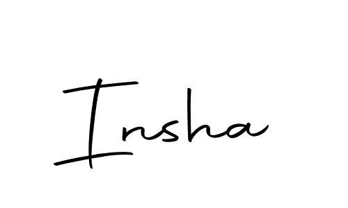 Also You can easily find your signature by using the search form. We will create Insha name handwritten signature images for you free of cost using Autography-DOLnW sign style. Insha signature style 10 images and pictures png