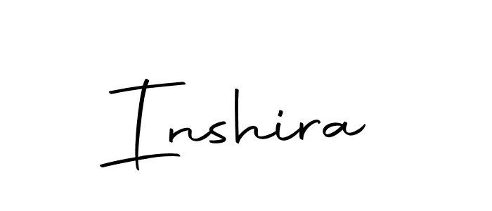 Make a short Inshira signature style. Manage your documents anywhere anytime using Autography-DOLnW. Create and add eSignatures, submit forms, share and send files easily. Inshira signature style 10 images and pictures png