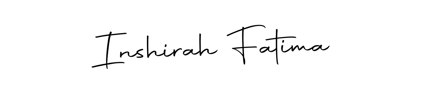 Check out images of Autograph of Inshirah Fatima name. Actor Inshirah Fatima Signature Style. Autography-DOLnW is a professional sign style online. Inshirah Fatima signature style 10 images and pictures png