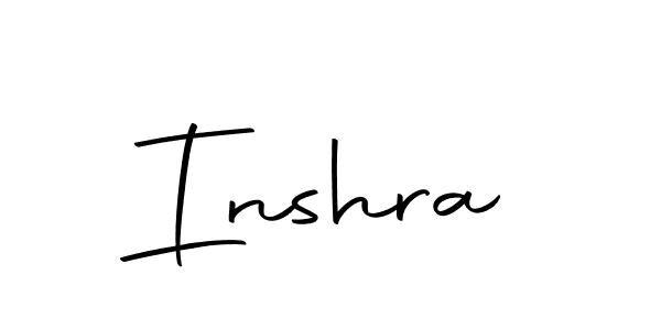 Also we have Inshra name is the best signature style. Create professional handwritten signature collection using Autography-DOLnW autograph style. Inshra signature style 10 images and pictures png