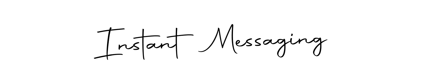 This is the best signature style for the Instant Messaging name. Also you like these signature font (Autography-DOLnW). Mix name signature. Instant Messaging signature style 10 images and pictures png