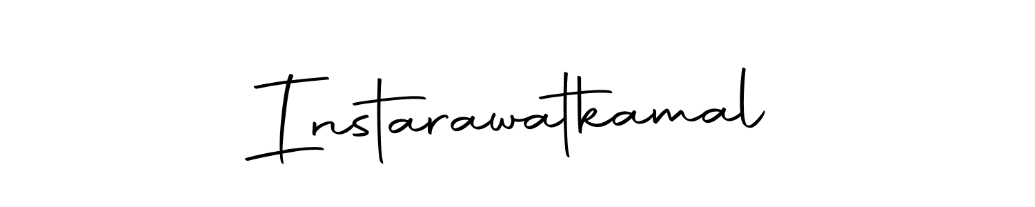 Create a beautiful signature design for name Instarawatkamal. With this signature (Autography-DOLnW) fonts, you can make a handwritten signature for free. Instarawatkamal signature style 10 images and pictures png