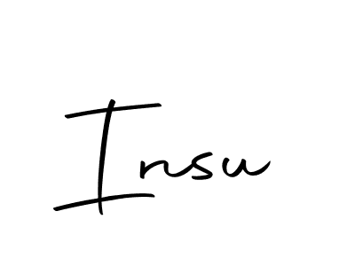 How to make Insu name signature. Use Autography-DOLnW style for creating short signs online. This is the latest handwritten sign. Insu signature style 10 images and pictures png