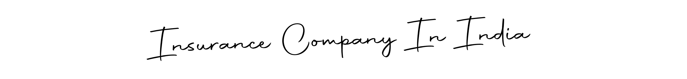 Make a beautiful signature design for name Insurance Company In India. With this signature (Autography-DOLnW) style, you can create a handwritten signature for free. Insurance Company In India signature style 10 images and pictures png