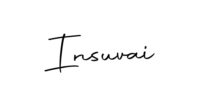 How to make Insuvai signature? Autography-DOLnW is a professional autograph style. Create handwritten signature for Insuvai name. Insuvai signature style 10 images and pictures png