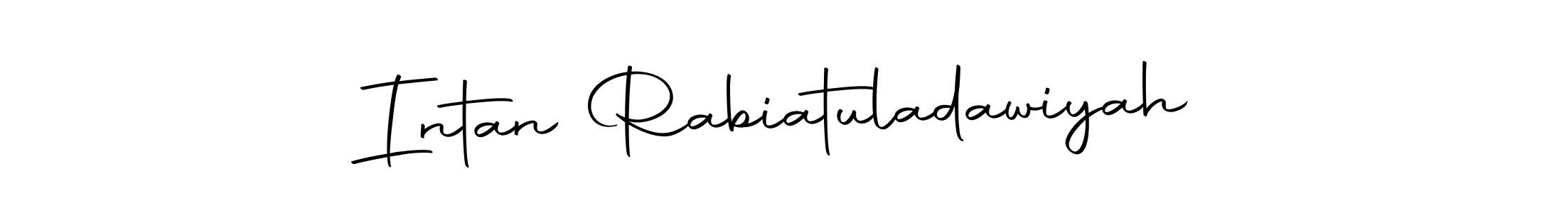 Check out images of Autograph of Intan Rabiatuladawiyah name. Actor Intan Rabiatuladawiyah Signature Style. Autography-DOLnW is a professional sign style online. Intan Rabiatuladawiyah signature style 10 images and pictures png