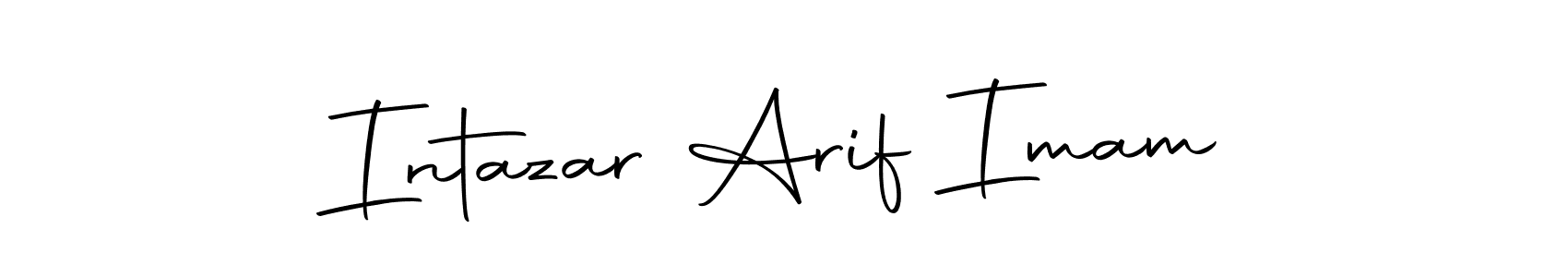 Also You can easily find your signature by using the search form. We will create Intazar Arif Imam name handwritten signature images for you free of cost using Autography-DOLnW sign style. Intazar Arif Imam signature style 10 images and pictures png