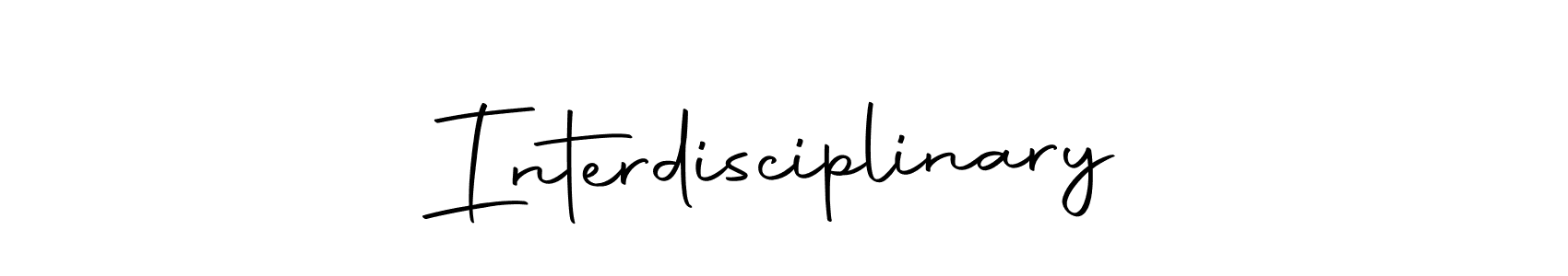 It looks lik you need a new signature style for name Interdisciplinary. Design unique handwritten (Autography-DOLnW) signature with our free signature maker in just a few clicks. Interdisciplinary signature style 10 images and pictures png