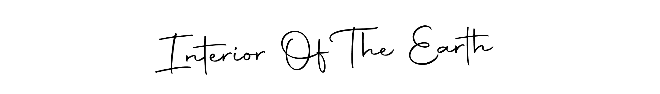 This is the best signature style for the Interior Of The Earth name. Also you like these signature font (Autography-DOLnW). Mix name signature. Interior Of The Earth signature style 10 images and pictures png