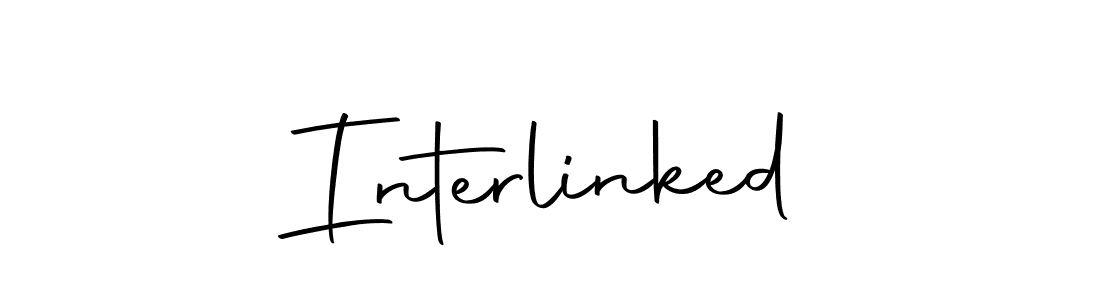 Best and Professional Signature Style for Interlinked. Autography-DOLnW Best Signature Style Collection. Interlinked signature style 10 images and pictures png