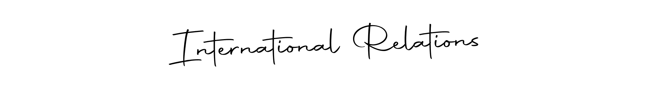 Also You can easily find your signature by using the search form. We will create International Relations name handwritten signature images for you free of cost using Autography-DOLnW sign style. International Relations signature style 10 images and pictures png