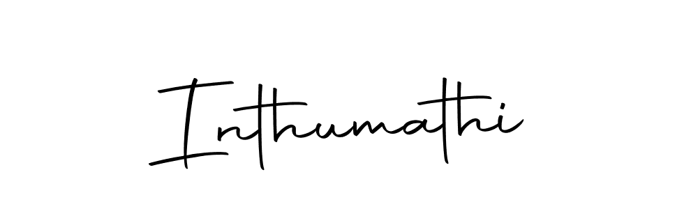 Make a beautiful signature design for name Inthumathi. With this signature (Autography-DOLnW) style, you can create a handwritten signature for free. Inthumathi signature style 10 images and pictures png